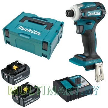 Ударный винтоверт Makita DTD172RTJ (с 2-мя АКБ 5 Ah, кейс)